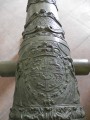 Détail canon de l'alliance : les armes du roi Frédéric IV de Danemark et de Norvège
